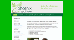 Desktop Screenshot of phoenixapotheke.com